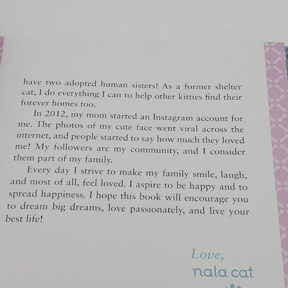 New Living Your Best Life According to Nala Cat by Nala Cat (2020, Hardcover) - Picture 5 of 7